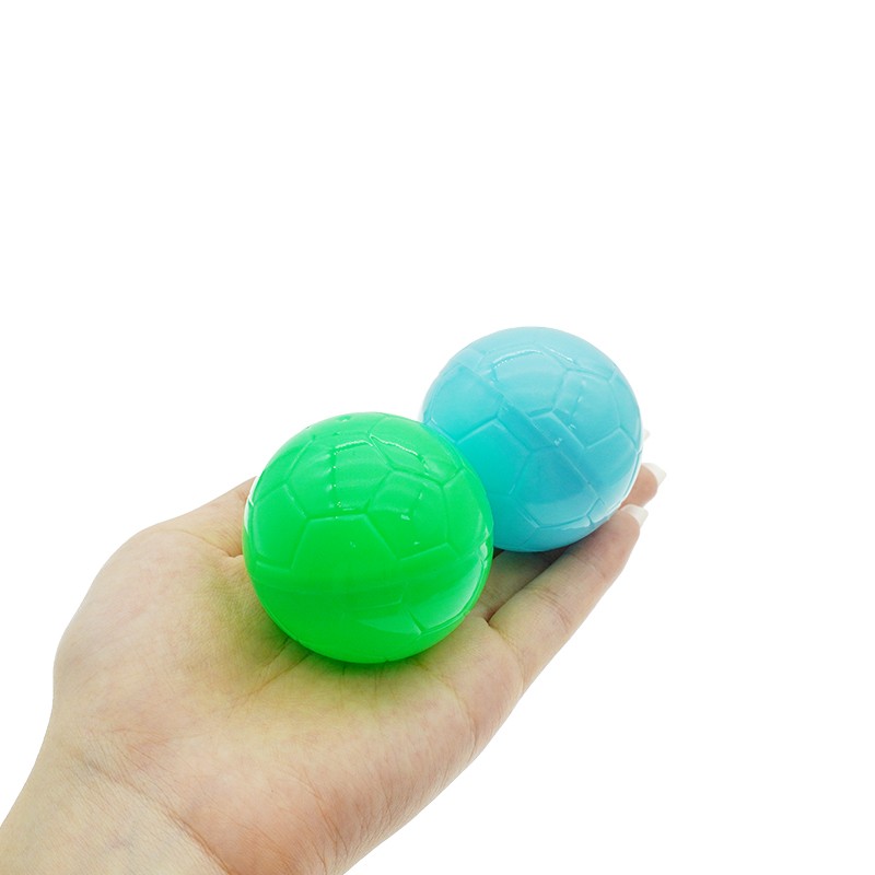 Football Capsule Ball Supplier - PP 50mm Full Colored Plastic