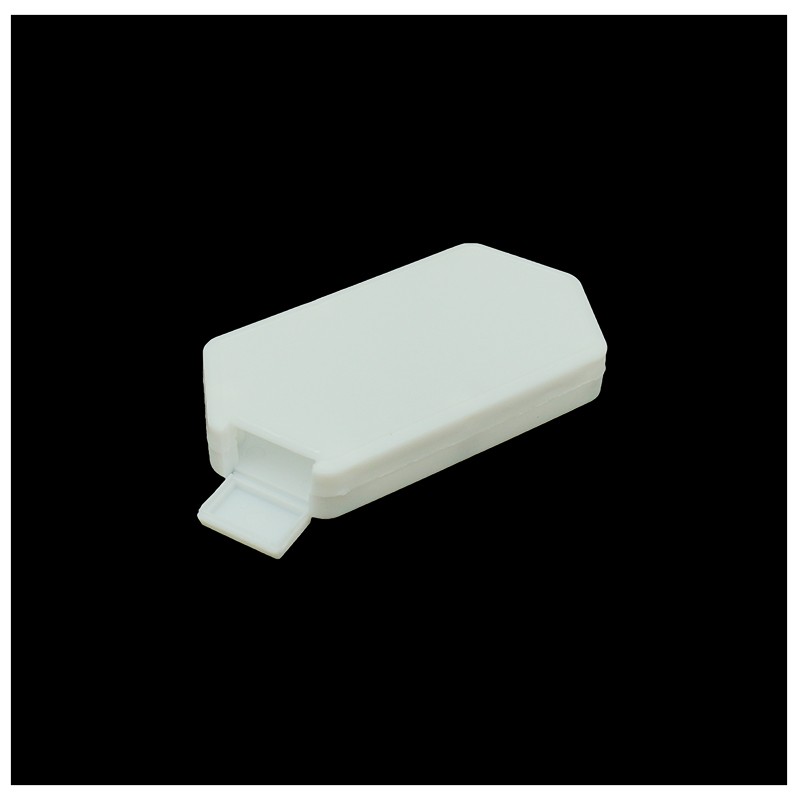 Hexagonal Candy Bottle Factory - White Plastic Empty Container