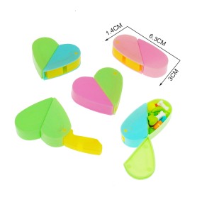 Heart Whistle Candy Box Manufacturer - Rotatable Plastic Container