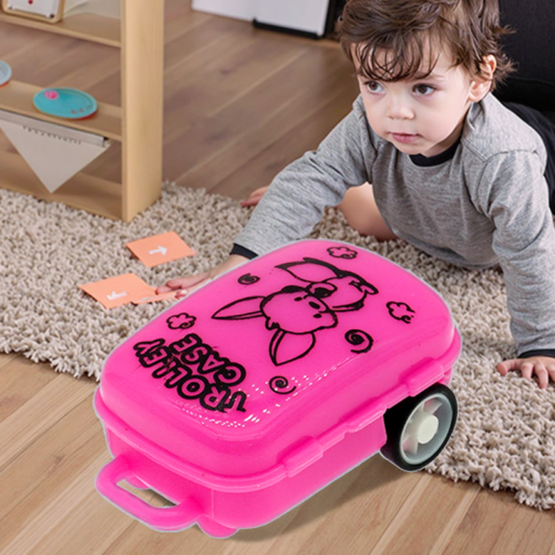 Luggage case Car Factory - Pull Back Plastic Friction Vehicle