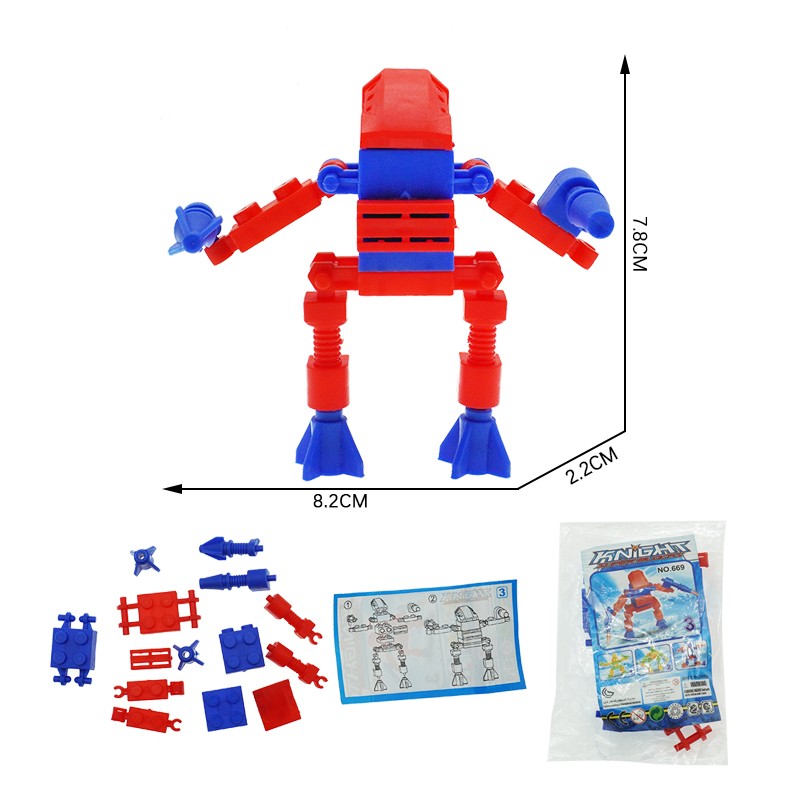 Brick People Supplier - DIY 4 Models Super Blocks Toys