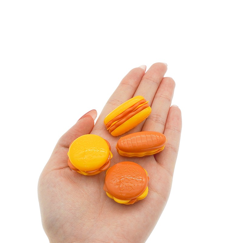DIY Hamburger Factory - Self Assembly Plastic Food Toys