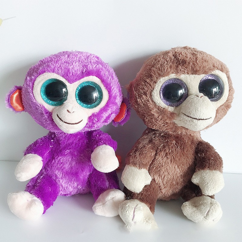 Animal Plush Toys Factory - 15cm Big Eyes Bunny Cat Stuffed