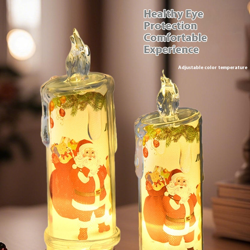 Christmas Night Light Manufacturer - LED Candle Atmosphere Party