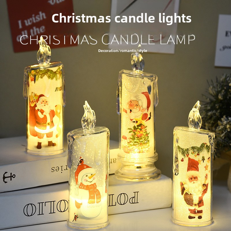 Christmas Night Light Manufacturer - LED Candle Atmosphere Party