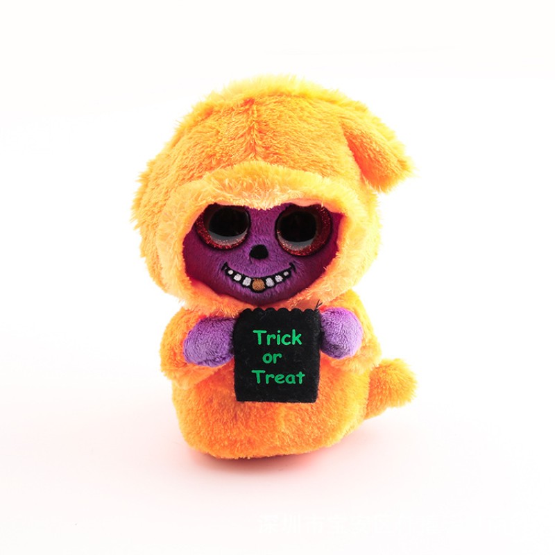 Plush Toys Supplier - Big Eyed Animal Stuffed Doll Halloween