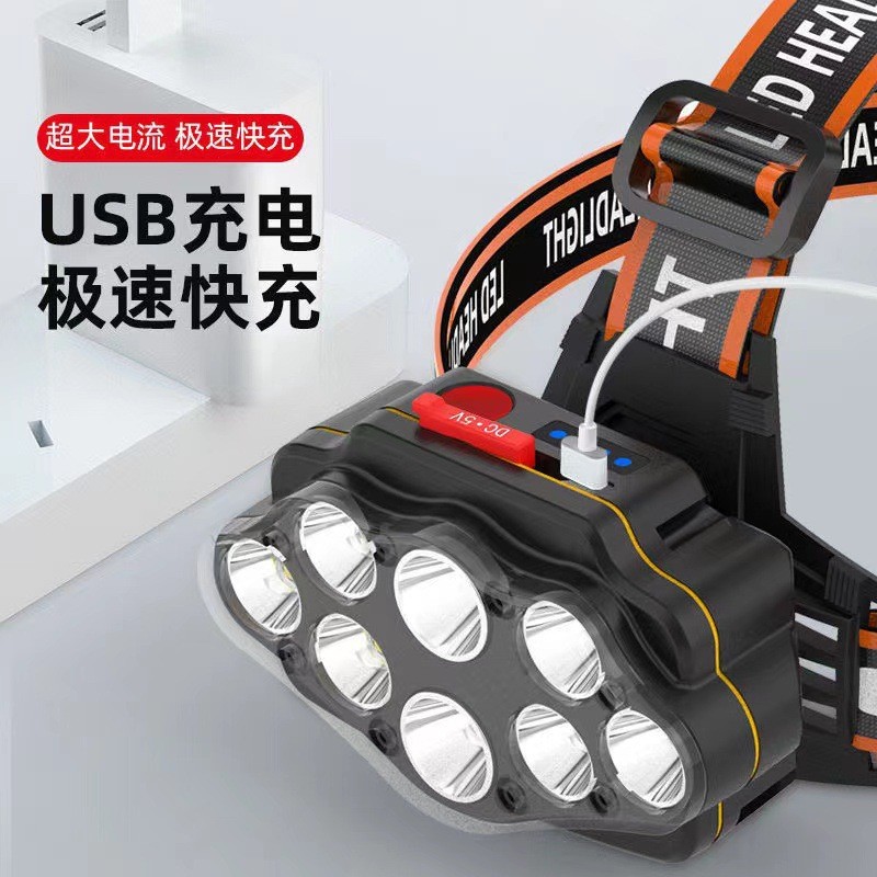 Headlamp Supplier - USB Charging Fishing Emergency Headwear