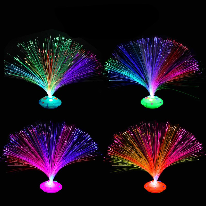 Fiber Optic Lamp Supplier - Christmas Decoration Shine Dark Kids