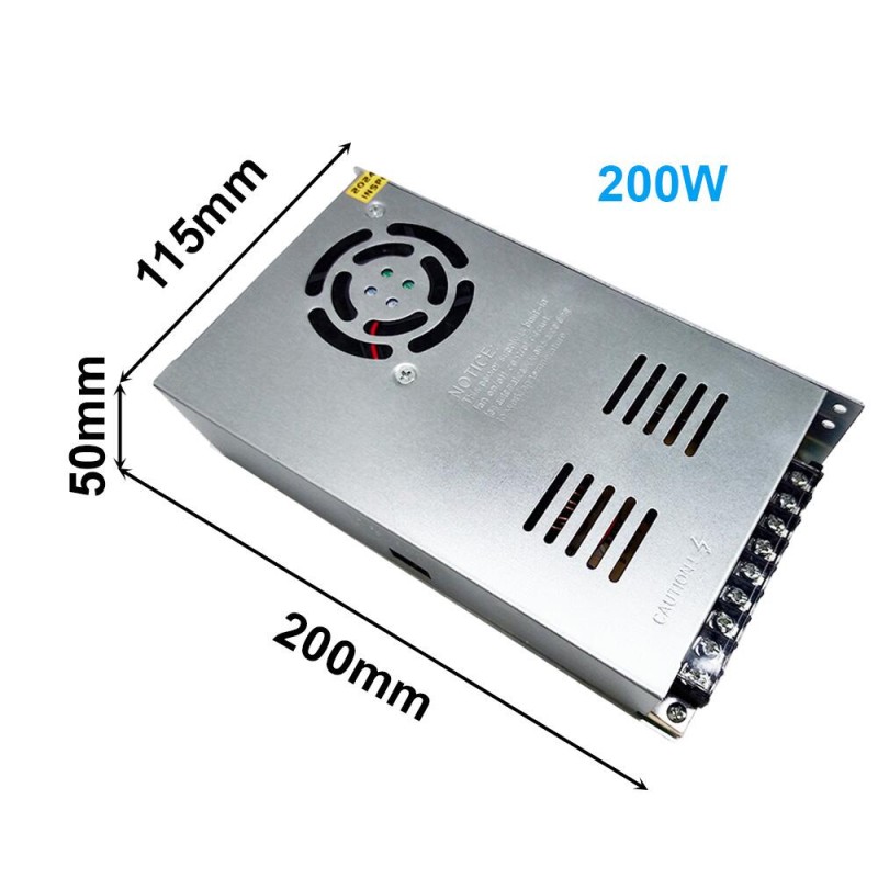 Indoor LED Driver Factory - 200W Dual Output 5V DC 40A Power