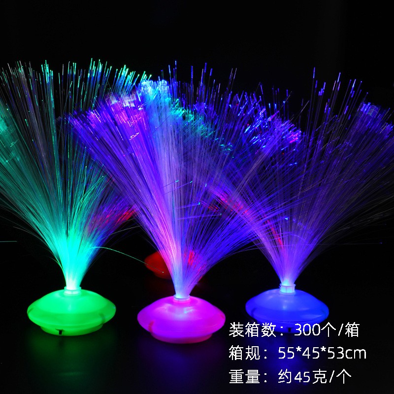 Fiber Optic Lamp Supplier - Christmas Decoration Shine Dark Kids