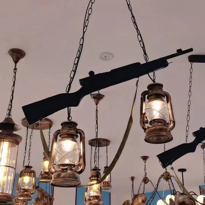 Gun Wall Lamp Manufacturer - Custom Hanging Light Corridor Restaurant