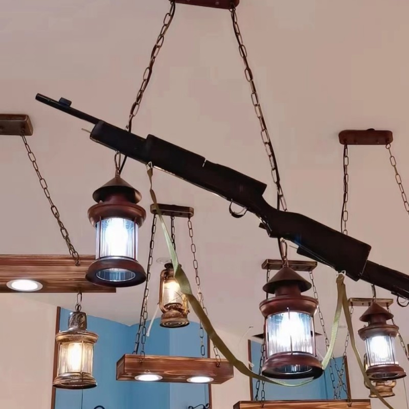 Gun Wall Lamp Manufacturer - Custom Hanging Light Corridor Restaurant