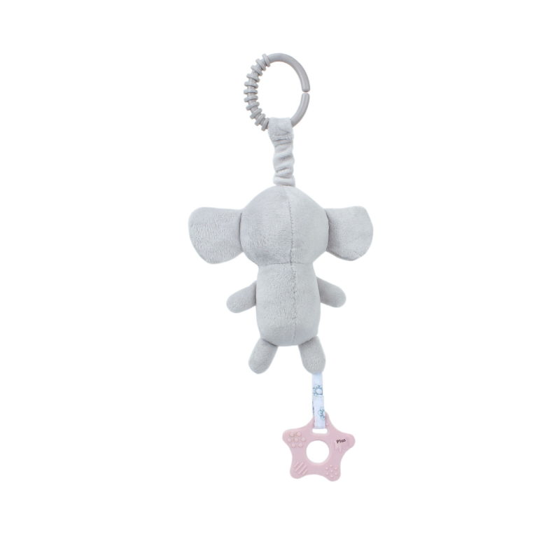 Teething Toy Manufacturer - Baby Pendant Soft Plastic Bell Rattle