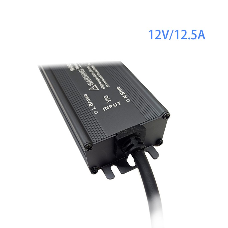 Waterproof Power Supply Manufacturer - 150W 12V 24V IP67 Outdoor Lighting