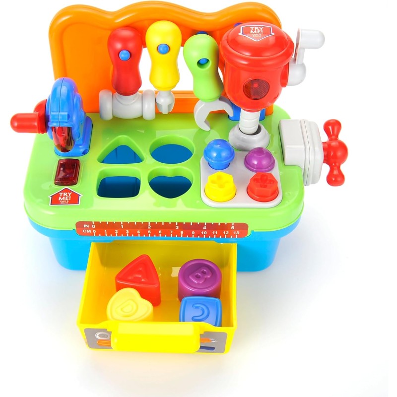 Tool Bench Toys Supplier - Multifunctional Light Sound Workbench