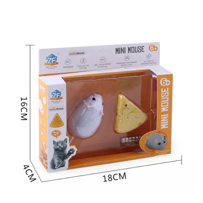 Electronic Rat Toy Factory - Wireless Interactive Cat Teasing