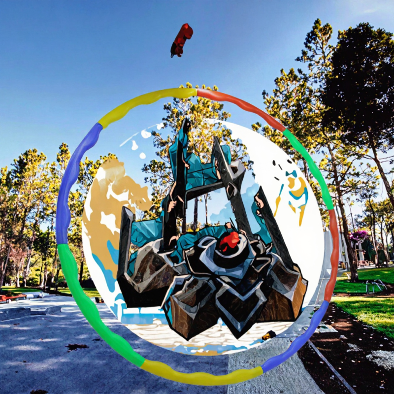 Children's Hoop Toys Supplier - 9-Piece Set for Outdoor Play