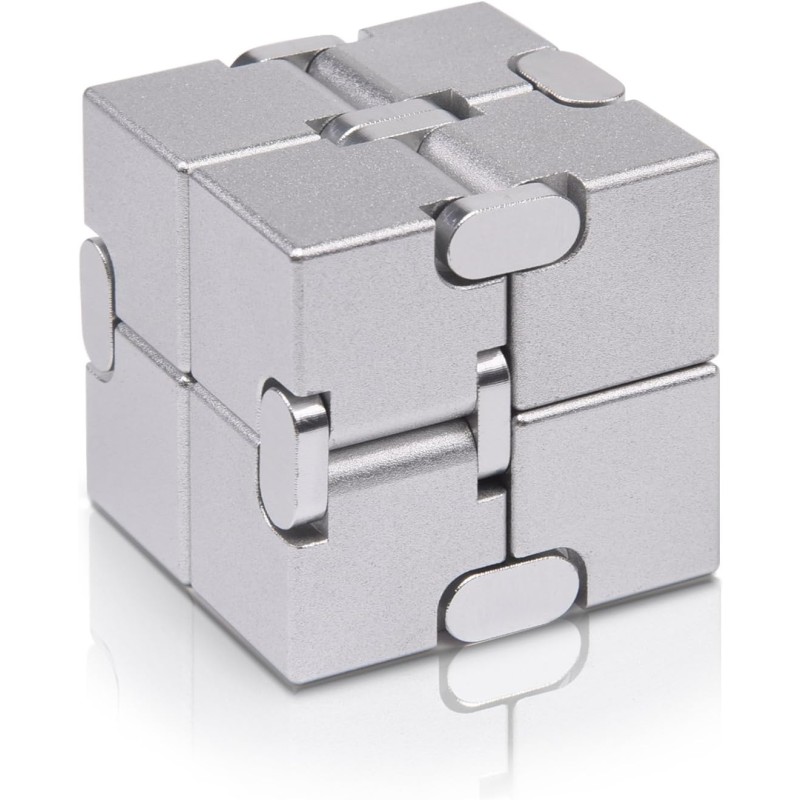 Metal Infinity Cube Factory - Fidget Finger Stress Anxiety Relief