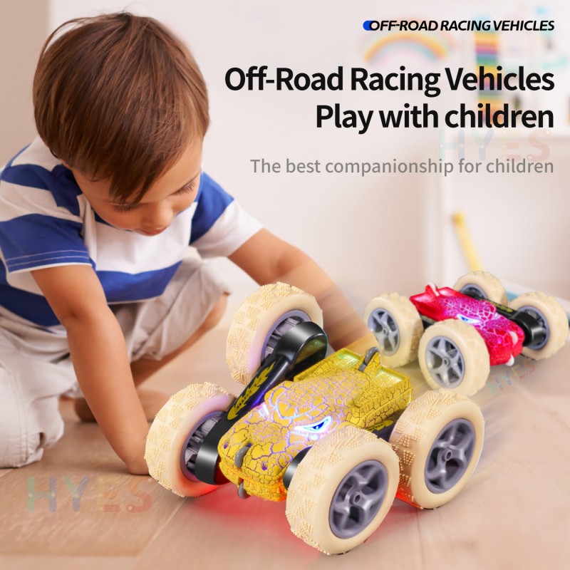 High-Speed RC Car Factory - Dinosaur Stunt Off-Road Drift