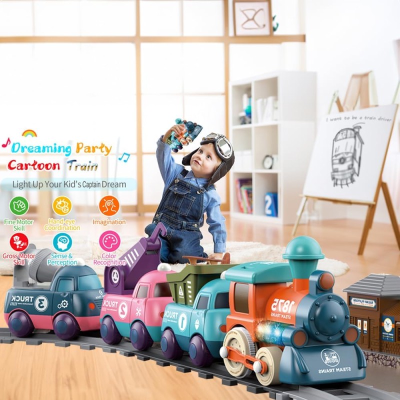 Lighting Music Train Supplier - Easy Operated Tracks Accessories