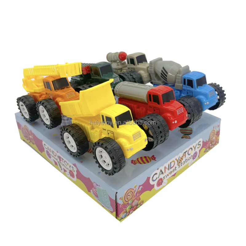 Candy Tube Toys Factory - Plastic Fair Control Truck Hard Candy