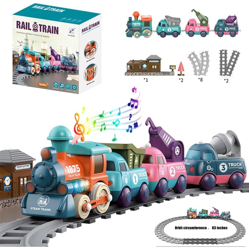 Lighting Music Train Supplier - Easy Operated Tracks Accessories