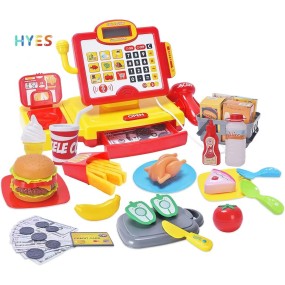 Cash Register Toy Supplier - Barcode Scanner Calculator Microphone