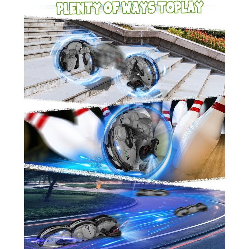 Snake RC Car Supplier - 360 Rolling Stunt LED Lights