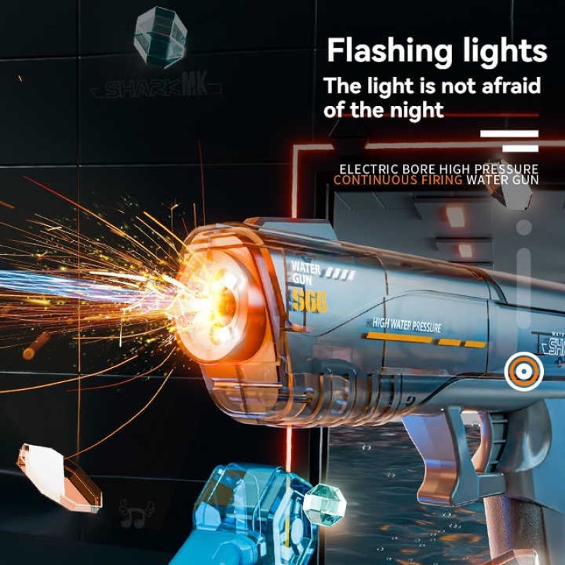 Electric Water Squirt Gun Factory - Long Range Shooting Light Summer