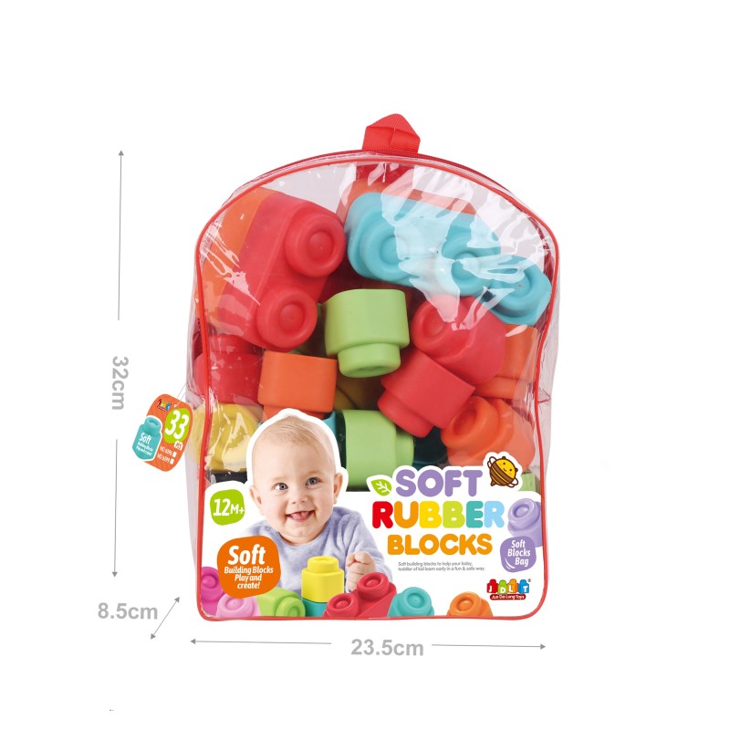 Silicone Construction Block Factory - Non-toxic Baby Building Toddler