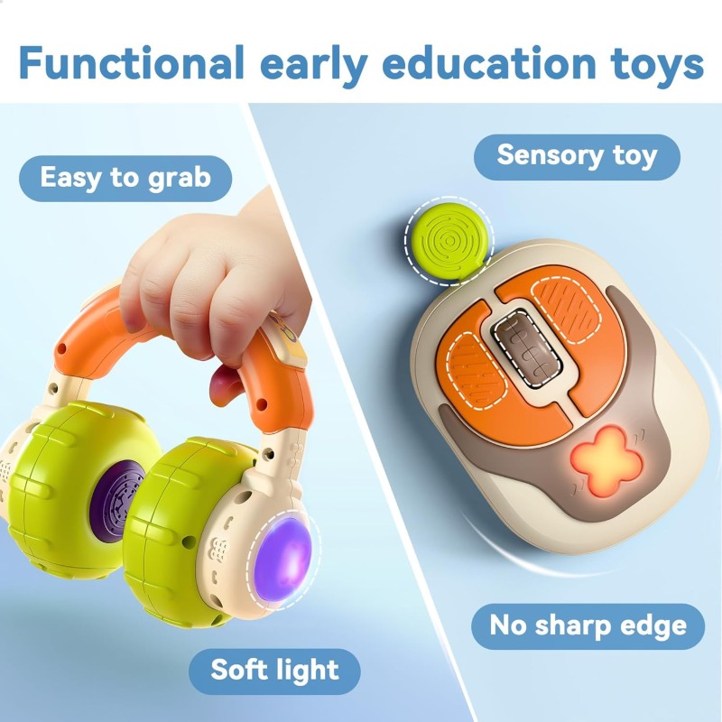 Musical Baby Toy Factory - Headphone Mouse Light Sound Activity