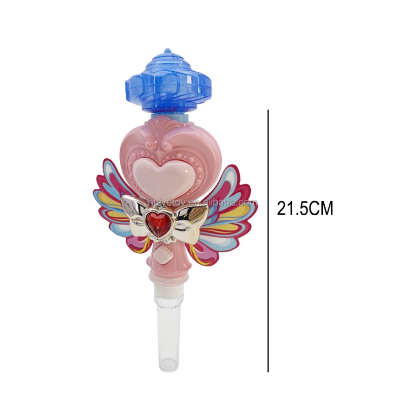 Princess Fairy Stick Toys Supplier - 2 in 1 Spinning Top Flying Disc