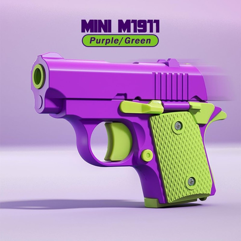 Mini Toy Gun Supplier - 1911 Model Rubber Band Launcher