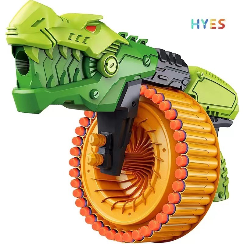 Dinosaur Bullet Gun Supplier - Shooting Game Animal Shape Plastic