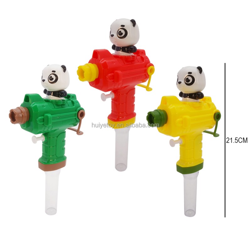 Water Gun Candy Toys Factory - Portable Mini Panda Tube Hard Candy