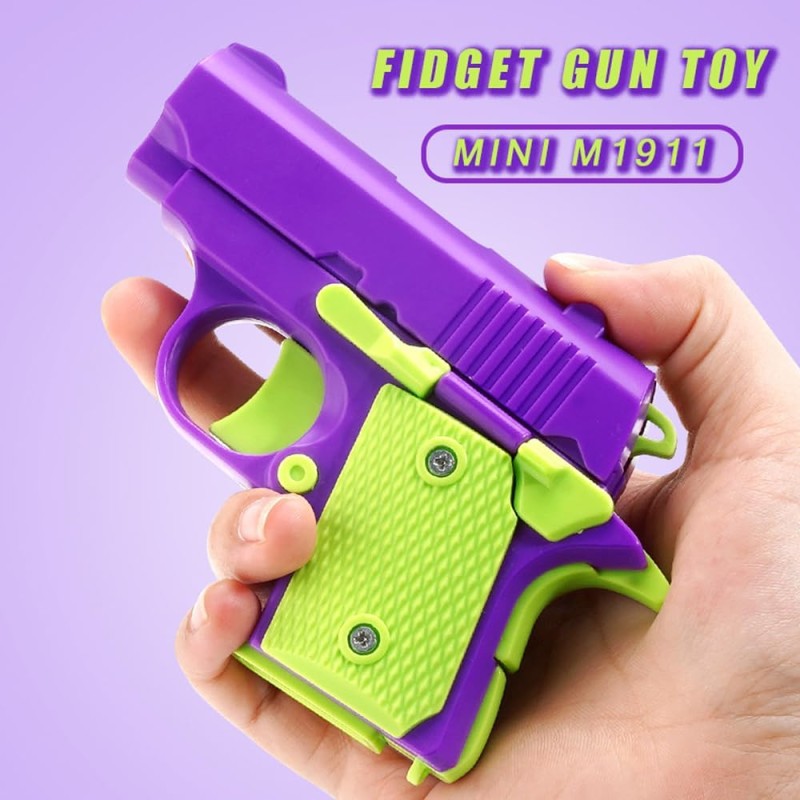Mini Toy Gun Supplier - 1911 Model Rubber Band Launcher