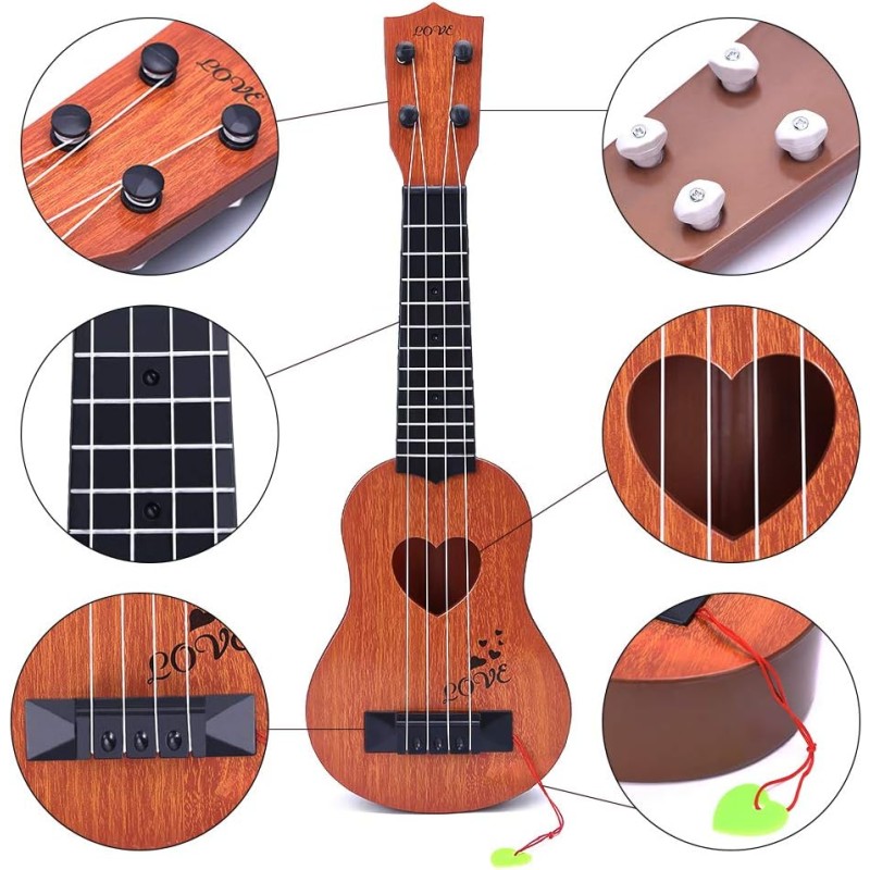 Ukulele Guitar Factory - Classical Musical Instrument Brown