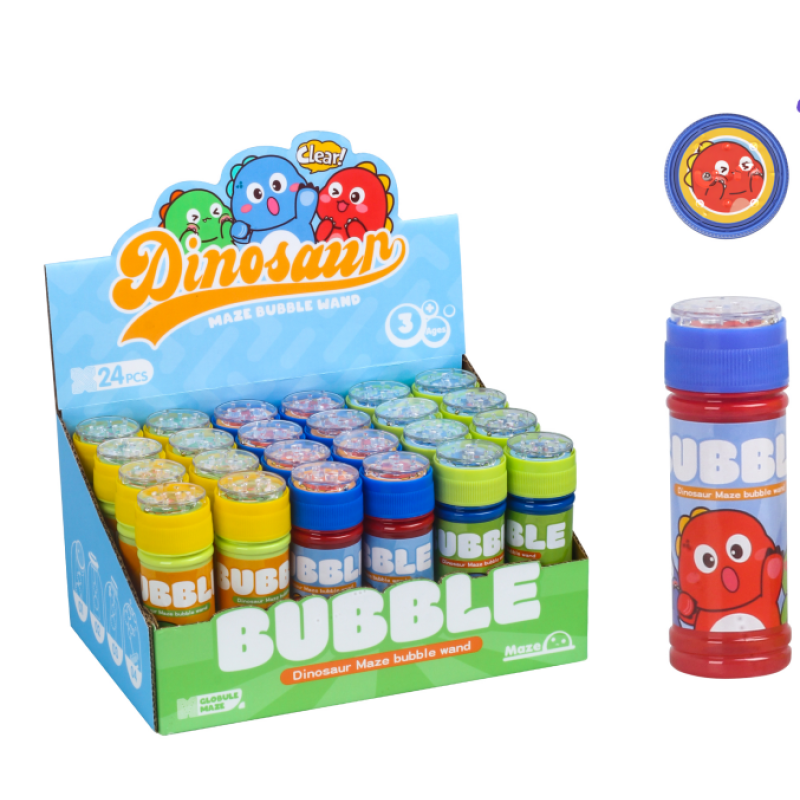 Animal Bubble Wand Factory - Maze Lid for Kids Outdoor Fun
