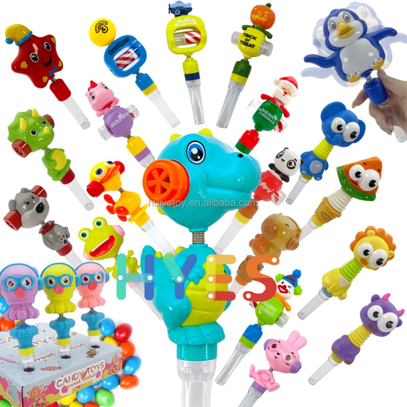 Shake Whistle Candy Toys Manufacturer - Funny Animals Hard Candy Gifts