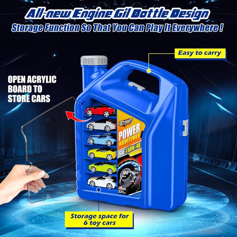 Race Track Set Factory - 2 in 1 Magic Changeable Tracks