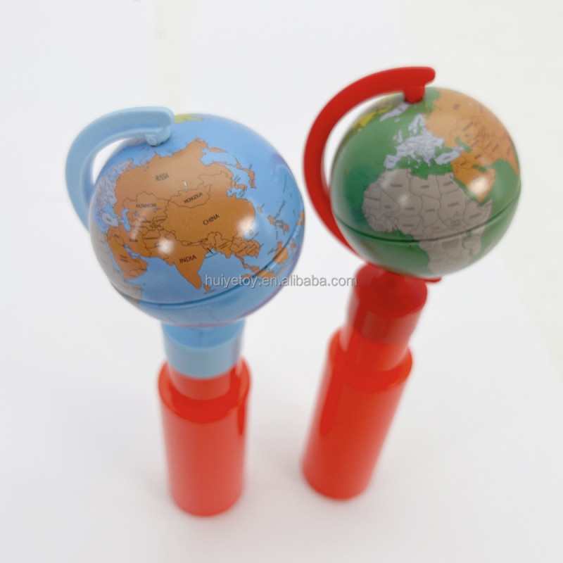 Plastic Tube Candy Container Supplier - Mini Tellurion Lollipop Holder