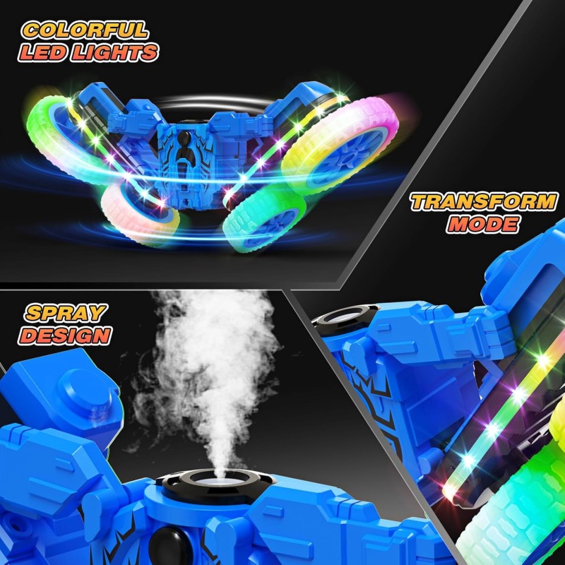 All-Terrain RC Car Supplier - 4WD Spray Stunt 360 Rotation