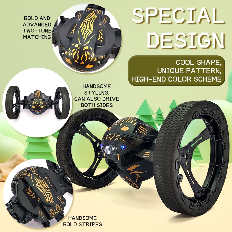 Two-Wheel Drive Car Factory - 360 Degree Rotation Bounce Vehicle