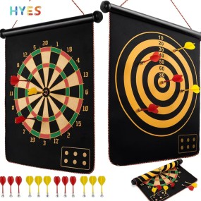 Magnetic Dart Board Factory - Double-sided Roll-up Portable Design