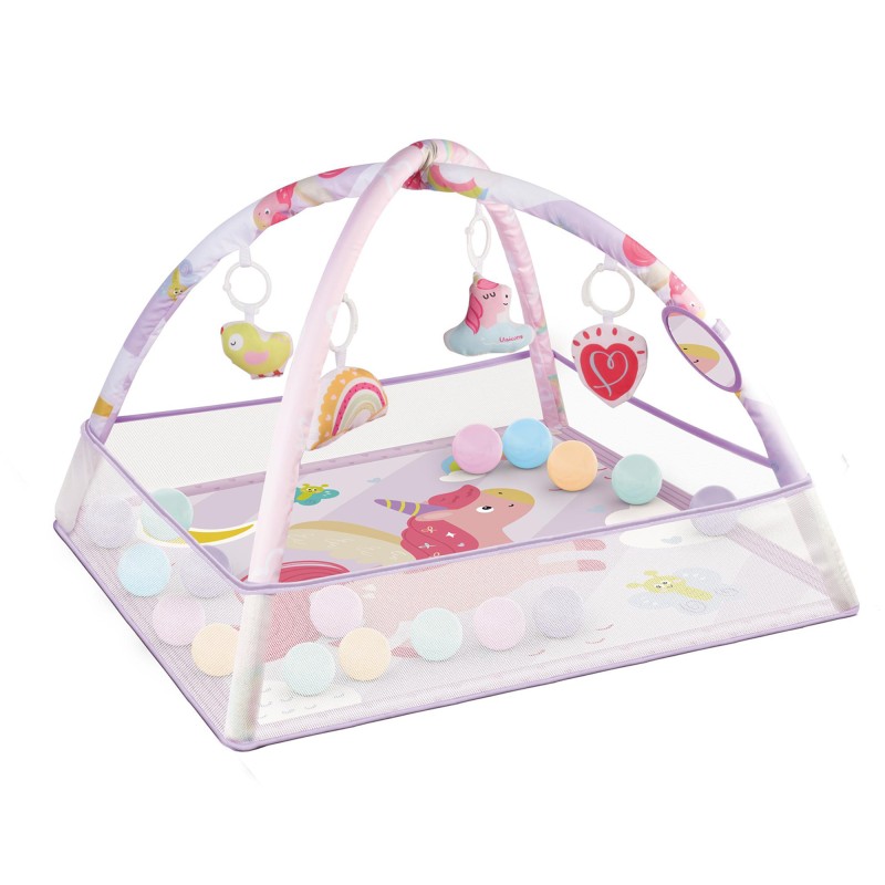 Baby Fitness Mat Supplier - Plush Crawl Mats 18 Ocean Balls