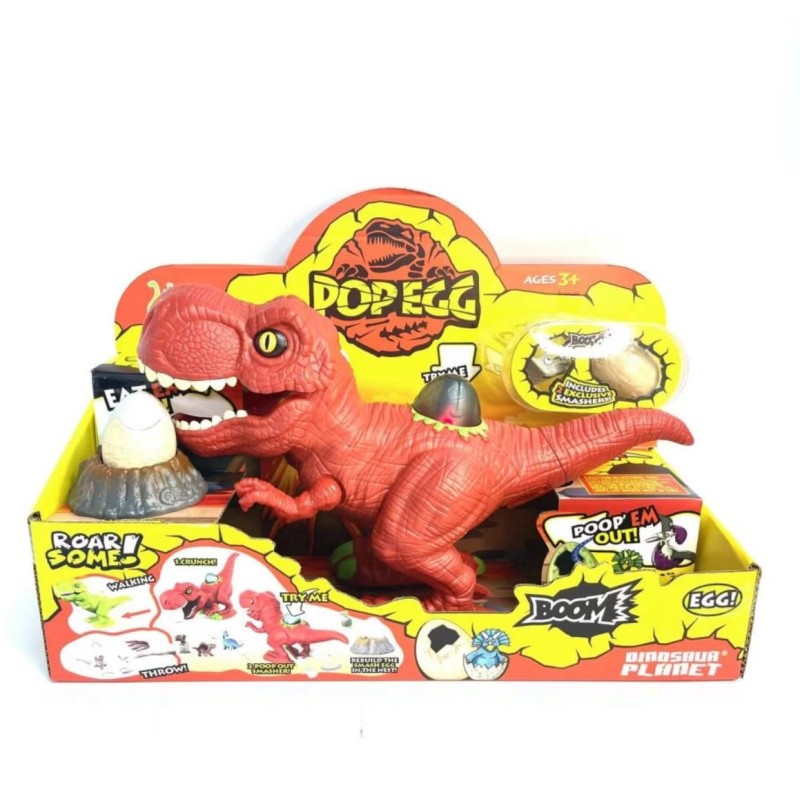 Electronic Walking Dinosaur Supplier - T-Rex Laying Eggs Realistic