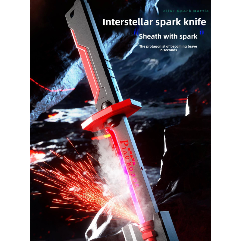 Spark Lightsaber Supplier - Colorful Glowing Toy Weapon Drifter