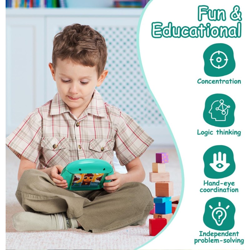 Table Game Puzzles Factory - Rotating Animal Cartoon 3D Key Chain