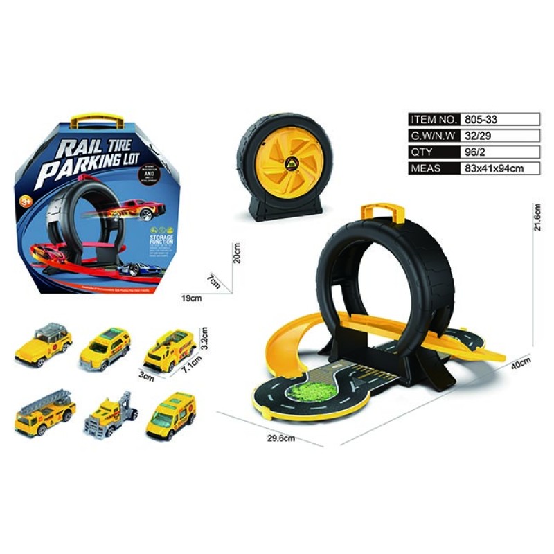 Diecast Car Toy Supplier - Friction Transport Storage Wheel