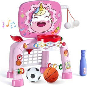 Toddler Basketball Hoop Factory - T Ball Soccer Goal Unicorn Sport